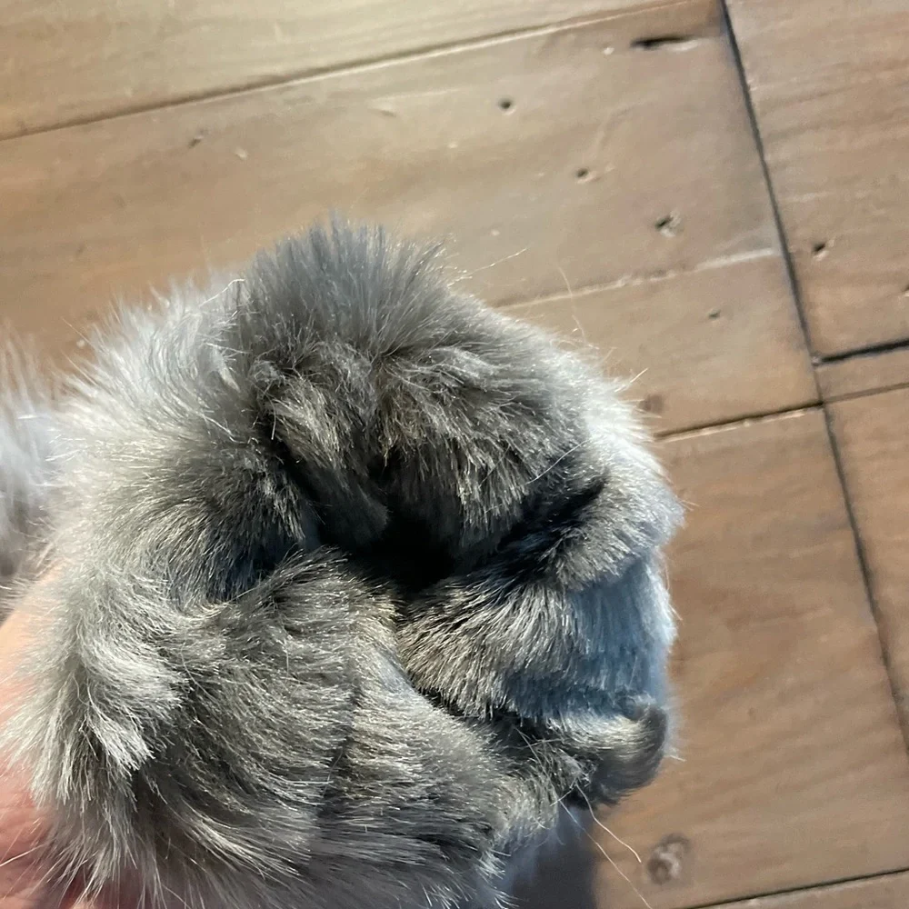 Portolano shearling leather fur lined gloves NWOT